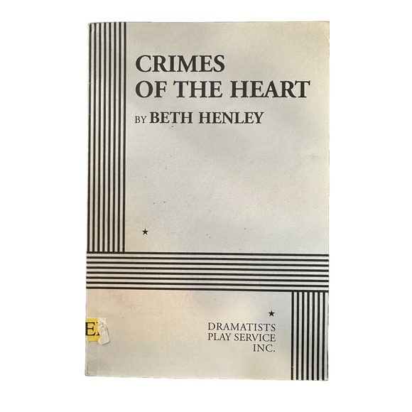 Crimes of the Heart by Beth Henley Dramatists Play Service Inc Book Preowned GC - Picture 1 of 4